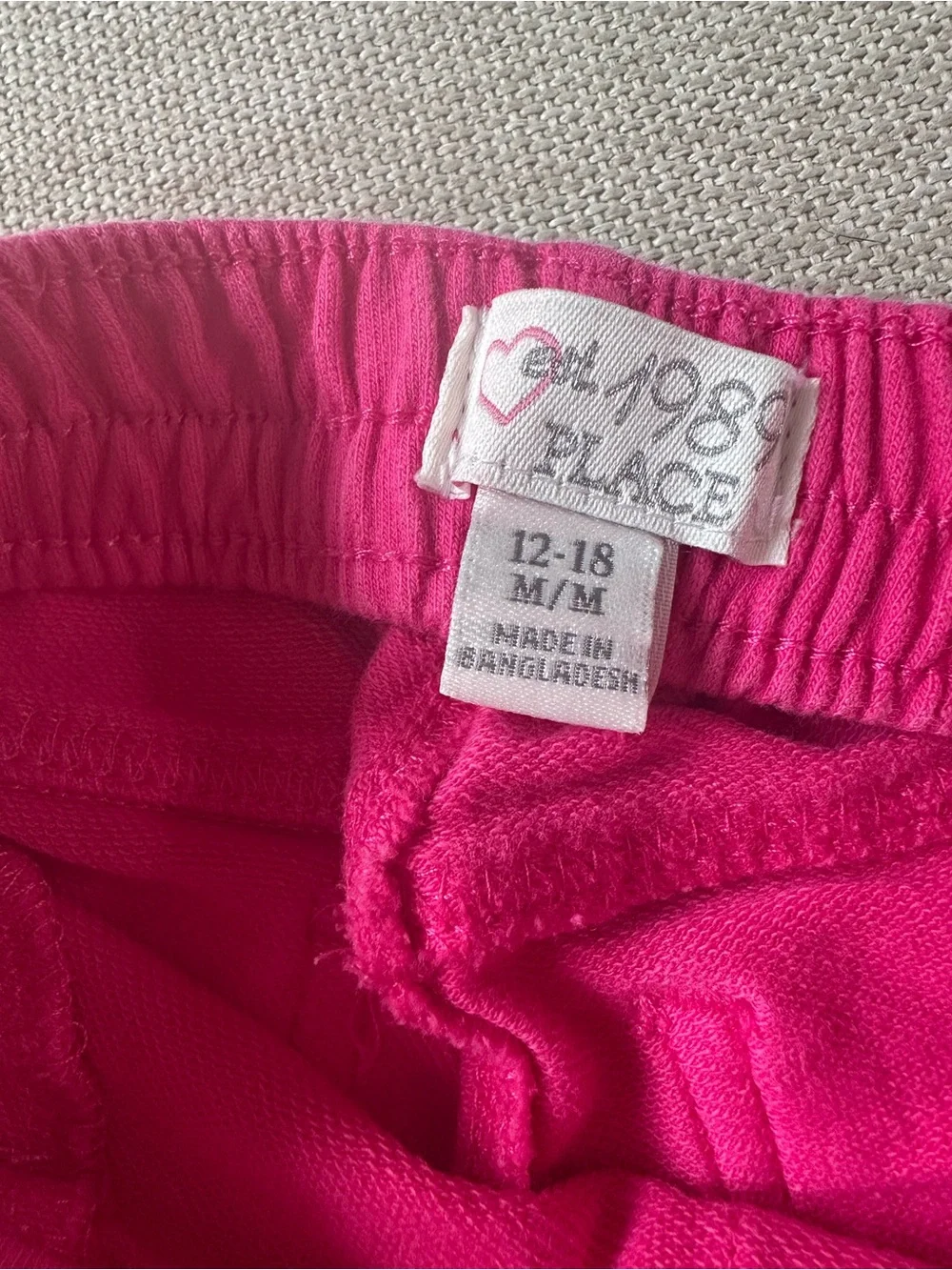 The Children's Place Bright Pink Stretch Knit Leggings